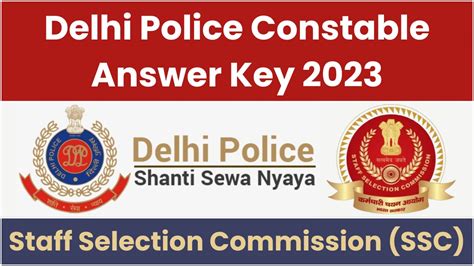 delhi police answer key 2023 haryana jobs